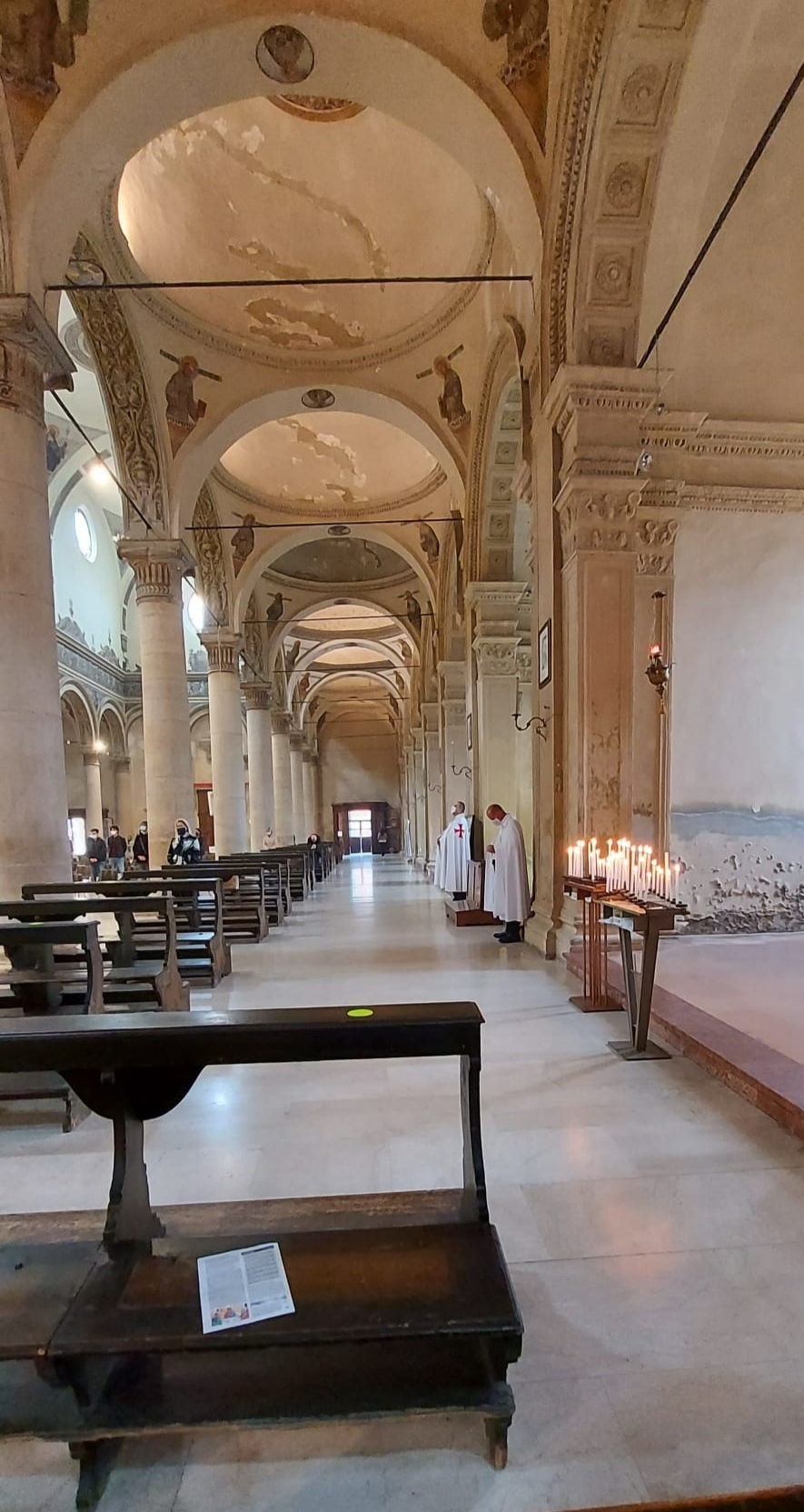 Turno di Custodia e partecipazione Santa Messa Pasquale presso la Basilica di San Francesco a Ferrara 04.04.2021