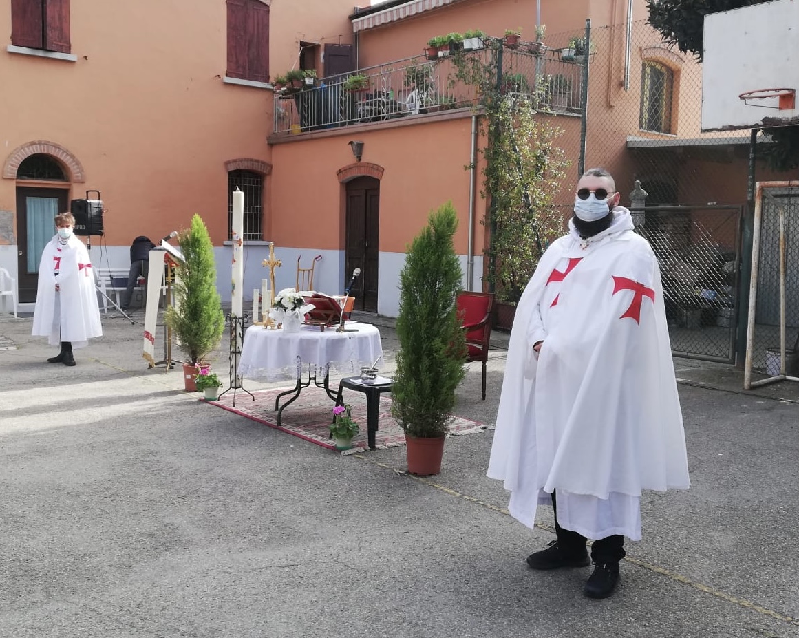 Partecipazione Santa Messa di Pasqua – Chiesa Assunzione di Maria Vergine – Pontesanto(BO) 04.04.2021