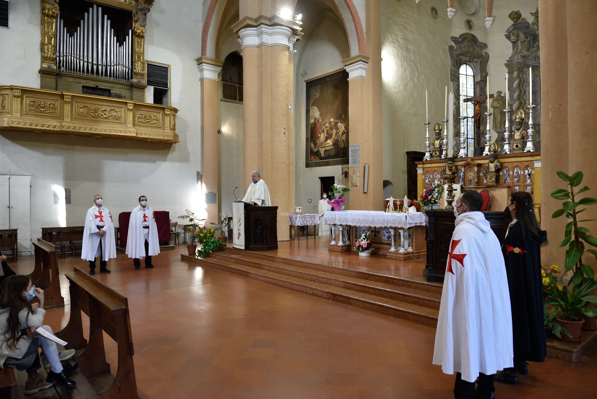Partecipazione Santa Messa di Pasqua – Chiesa dell’Annunziata – Cortemaggiore(PC) 04.04.2021