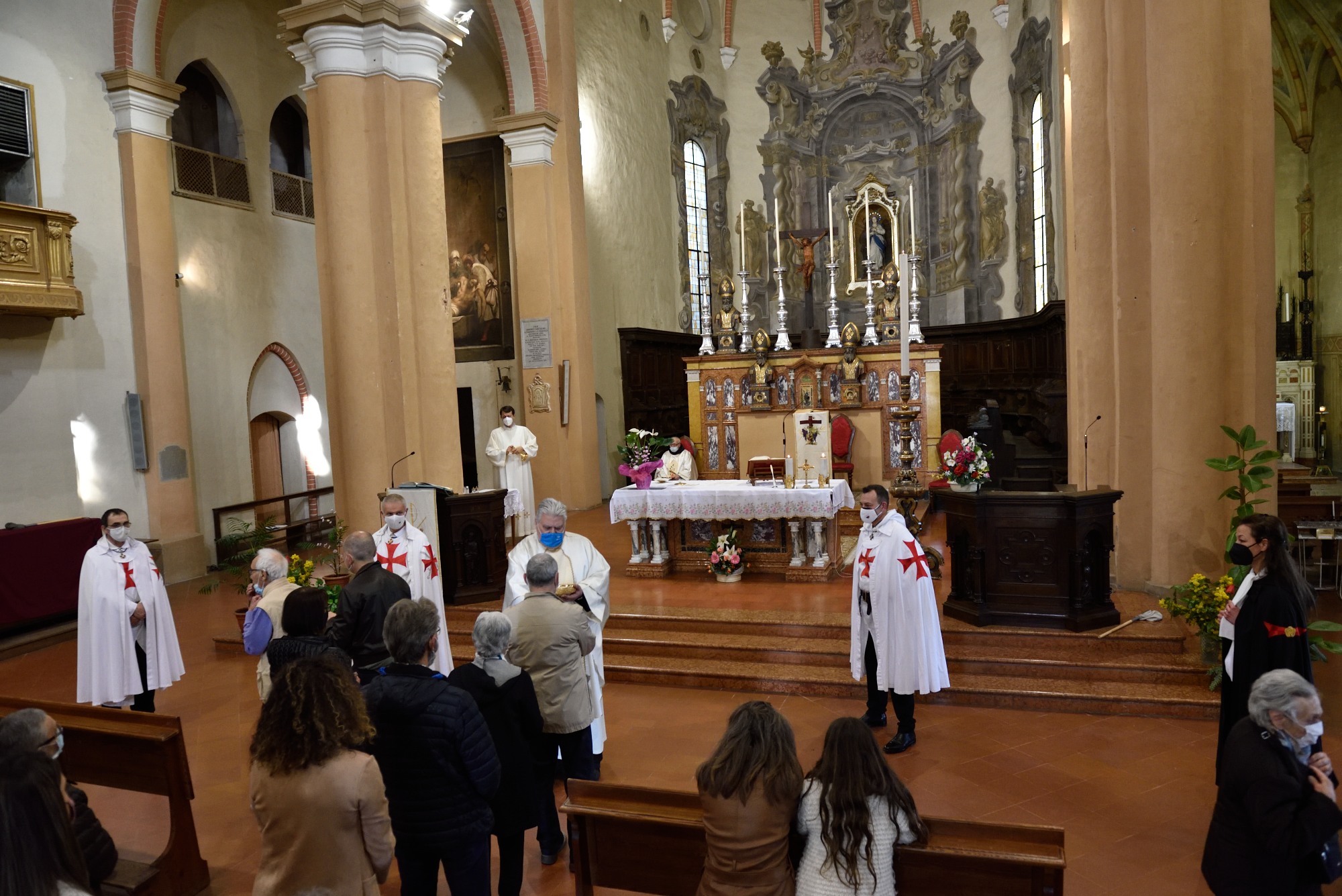 Partecipazione Santa Messa di Pasqua – Chiesa dell’Annunziata – Cortemaggiore(PC) 04.04.2021