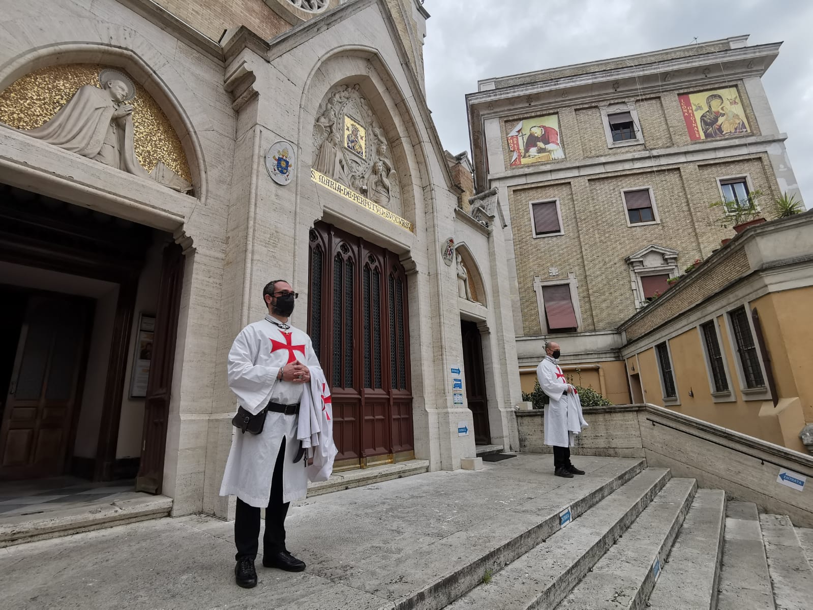Turno di custodia Chiesa di S. Alfonso sull’Esquilino Lunedì dell’Angelo – Roma 05.04.2021