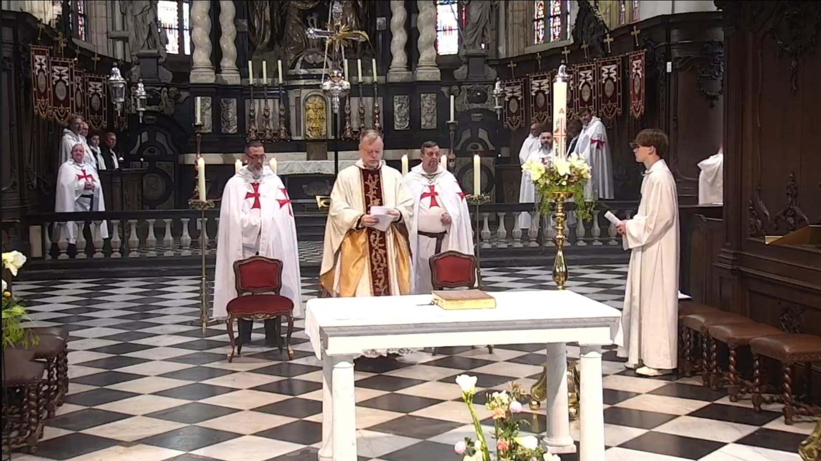 Santa Messa e processione presso la Chiesa della Natività di Nostra Signora a Lebbeke (Belgio) 09.05.2024