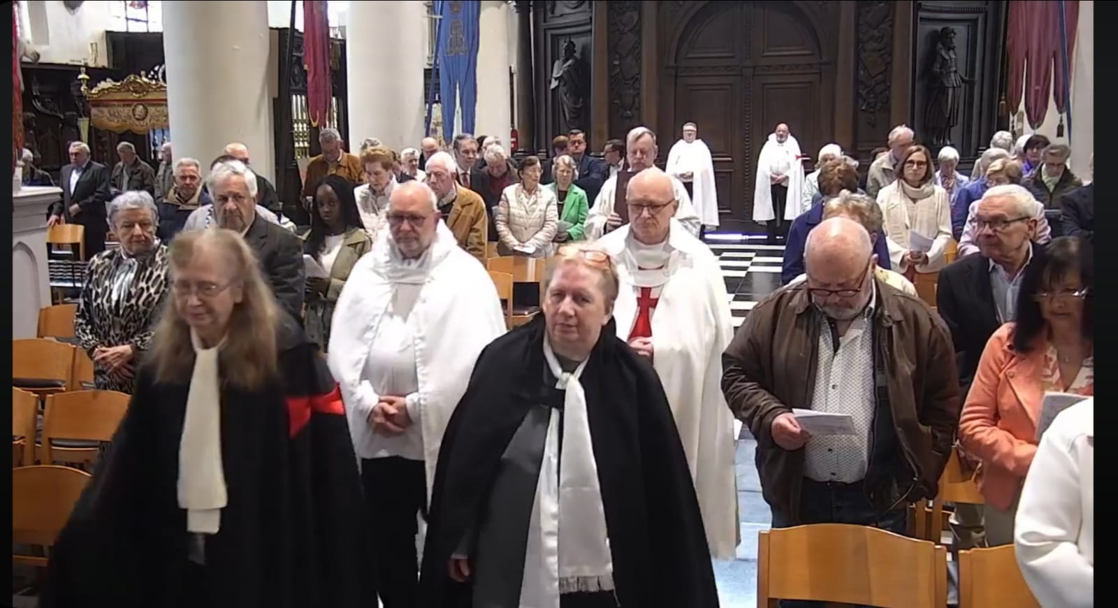 Santa Messa e processione presso la Chiesa della Natività di Nostra Signora a Lebbeke (Belgio) 09.05.2024