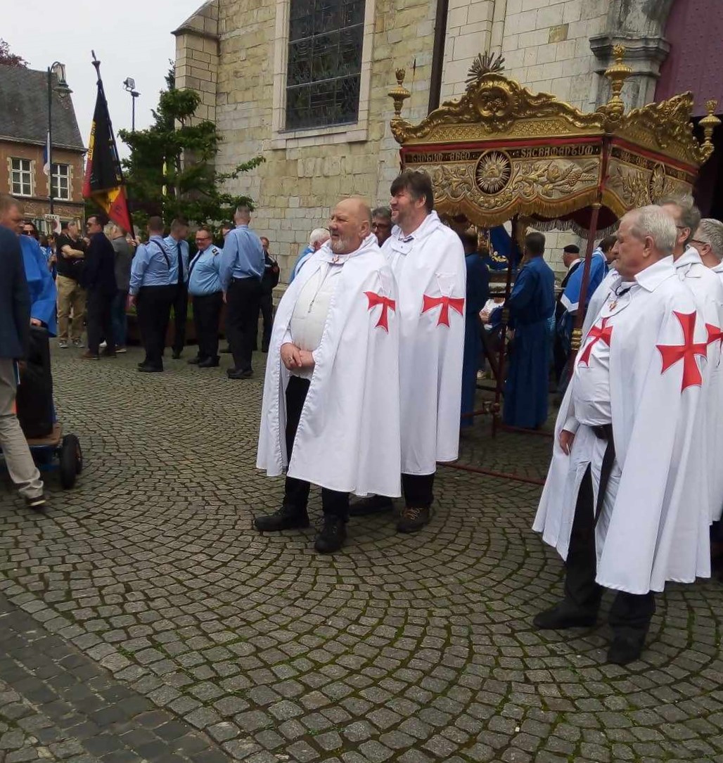 Santa Messa e processione presso la Chiesa della Natività di Nostra Signora a Lebbeke (Belgio) 09.05.2024