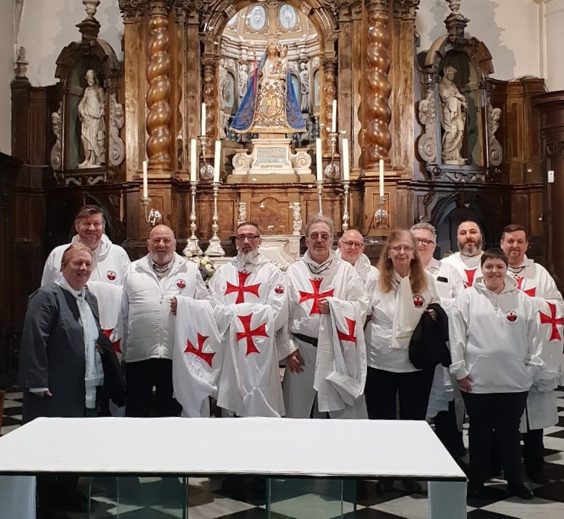 Santa Messa e processione presso la Chiesa della Natività di Nostra Signora a Lebbeke (Belgio) 09.05.2024