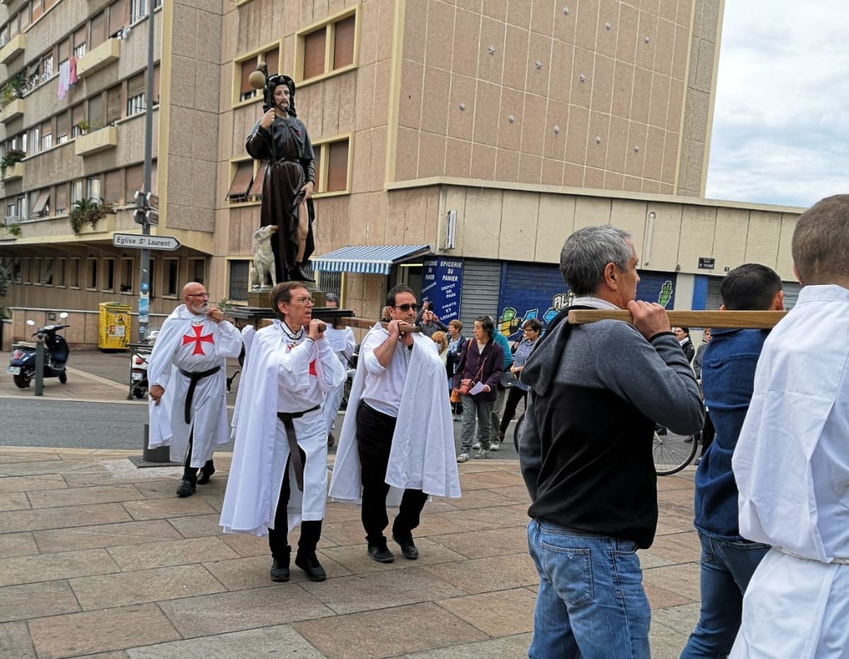 Procession de Saint Léon le grande et Saint Roch 2022 à Marseille