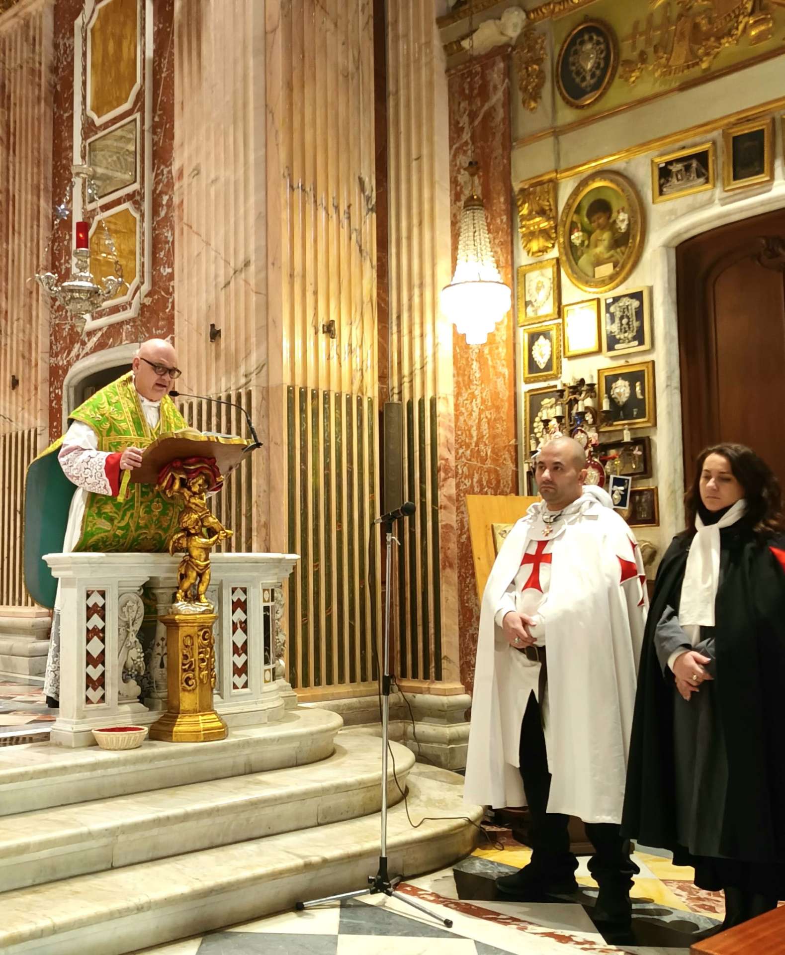Santa Messa nel giorno dell’Apparizione della Madonna di Lourdes al Santuario di Montallegro a Rapallo (Ge) (Febbraio 2024)