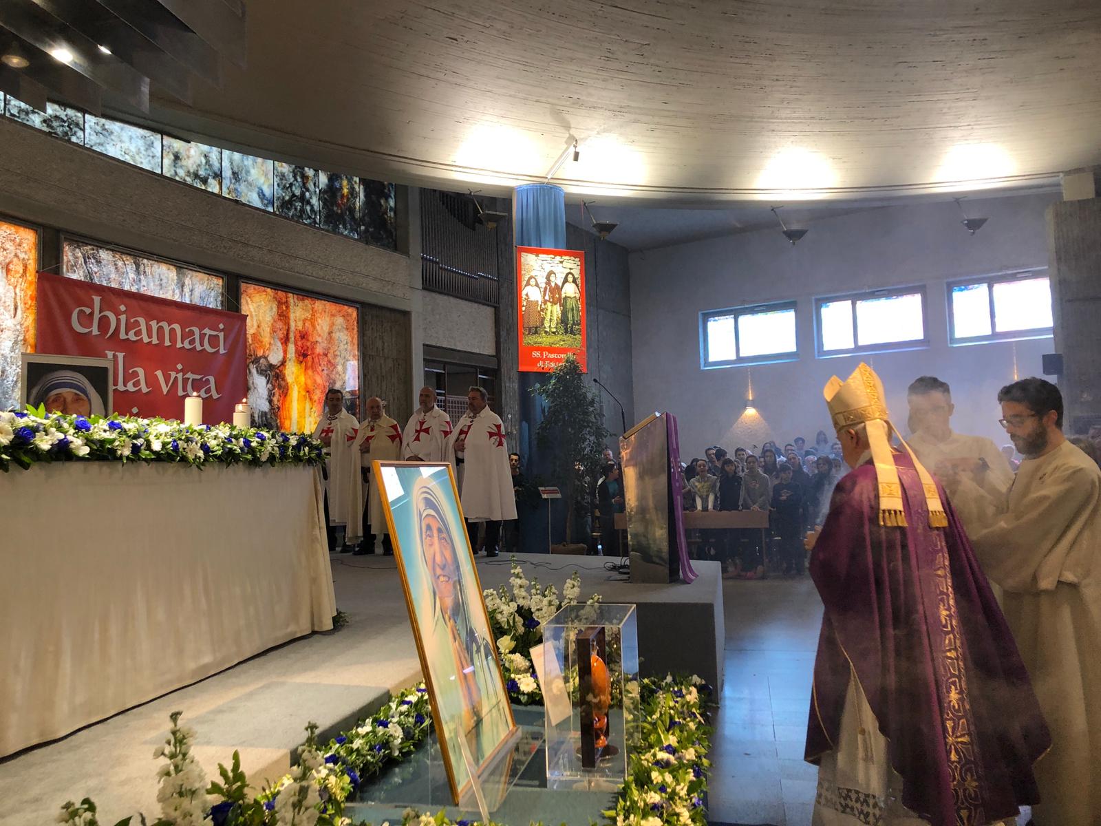 Reliquia S. Madre Teresa di Calcutta Milano1 Templari Oggi