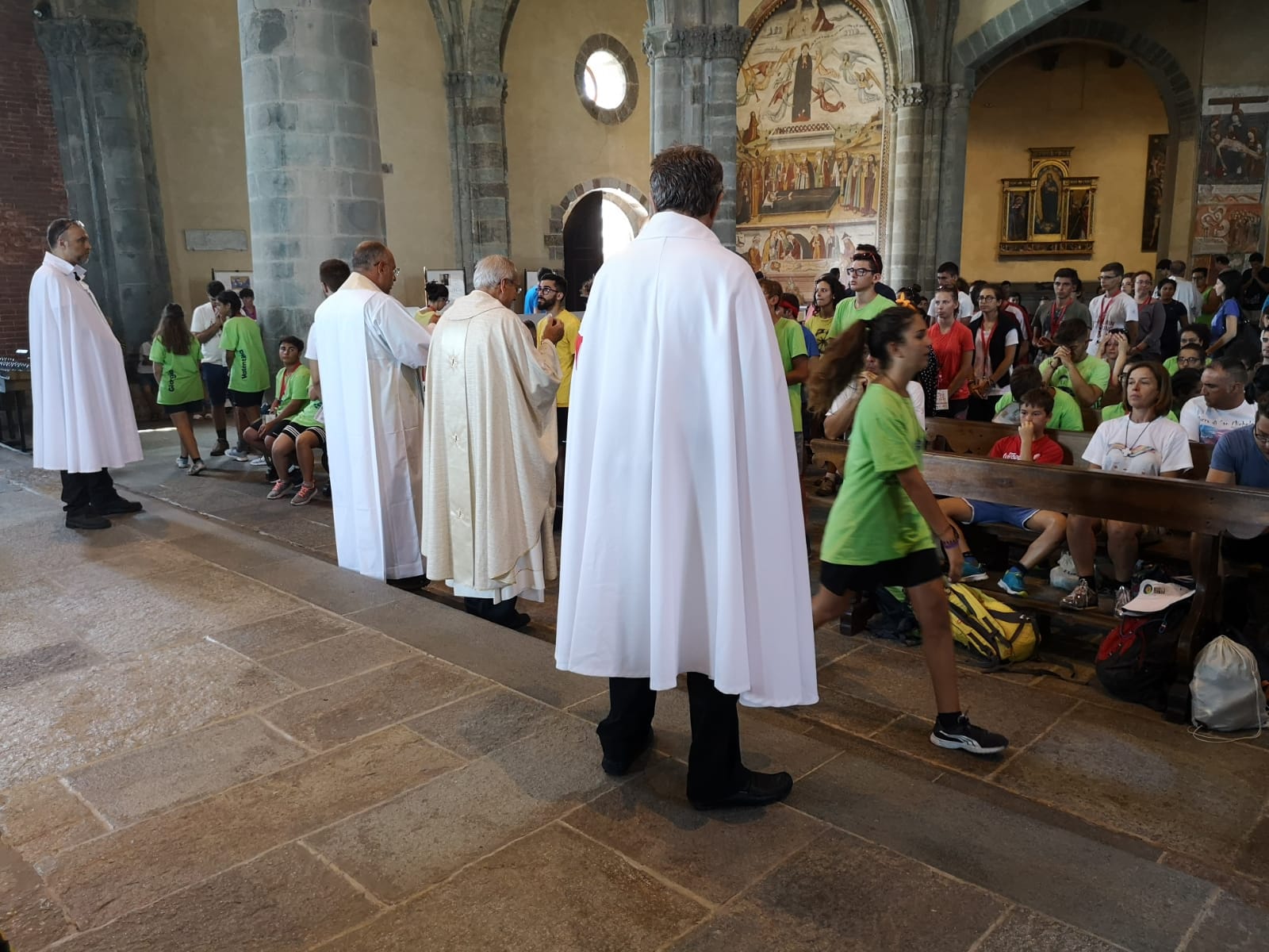 Servizio accompagnamento Pellegrinaggio giovani intitolato “L’AMORE LASCIA IL SEGNO”