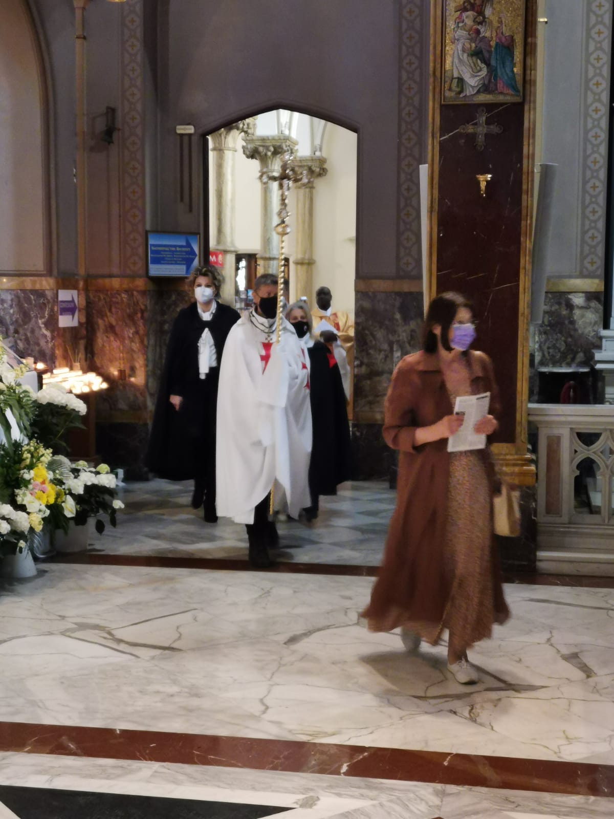Santa Messa di Pasqua presso la Chiesa di Sant’Alfonso all’Esquilino a Roma 17.04.2022