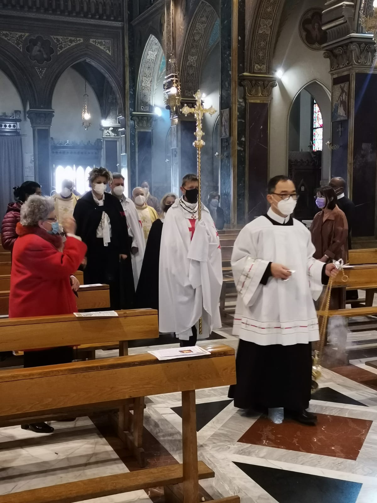Santa Messa di Pasqua presso la Chiesa di Sant’Alfonso all’Esquilino a Roma 17.04.2022