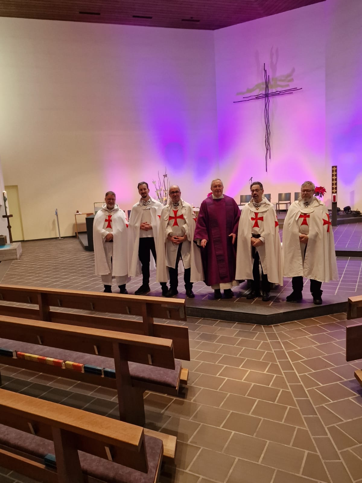 Partecipazione alla Santa Messa nella Chiesa della SS. Trinità a Tann (Svizzera)(Febbraio 2024)