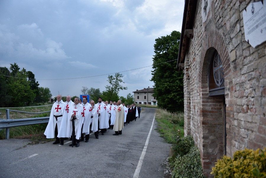 Santa Messa in memoria del Gran Maestro Templare Ugone de Pagani (+ 24 Maggio 1136) presso la Pieve di Santa Maria Maddalena a Toccalmatto (PR) 24.05.2023