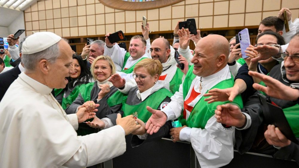 Templariusze na audiencji dziękczynnej za Jubileusz 2025 z Papieżem Leonem XIV