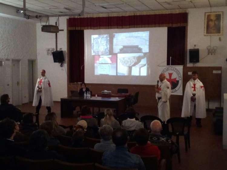 Templars from Italy present the Templars of Today in Great Britain