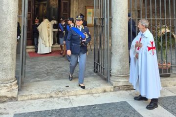 Santa Messa per San Michele Arcangelo, patrono della Polizia di Stato, Basilica di San Vitale al Quirinale, Roma