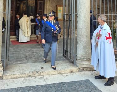 Santa Messa per San Michele Arcangelo, patrono della Polizia di Stato, Basilica di San Vitale al Quirinale, Roma