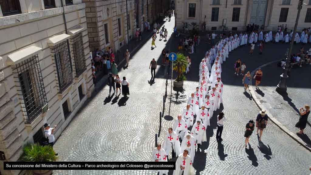 Convento Generale e Ritiro Spirituale a Roma, camminata silenziosa per la Fede per le vie della città alla presenza del Cardinale Patrono S. Em. Mons. Francesco Card. Monterisi (21-23 Giugno 2024)