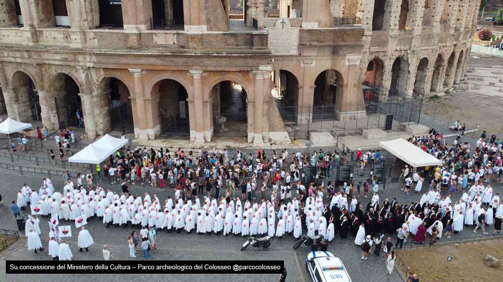 Convento Generale e Ritiro Spirituale a Roma, camminata silenziosa per la Fede per le vie della città alla presenza del Cardinale Patrono S. Em. Mons. Francesco Card. Monterisi (21-23 Giugno 2024)