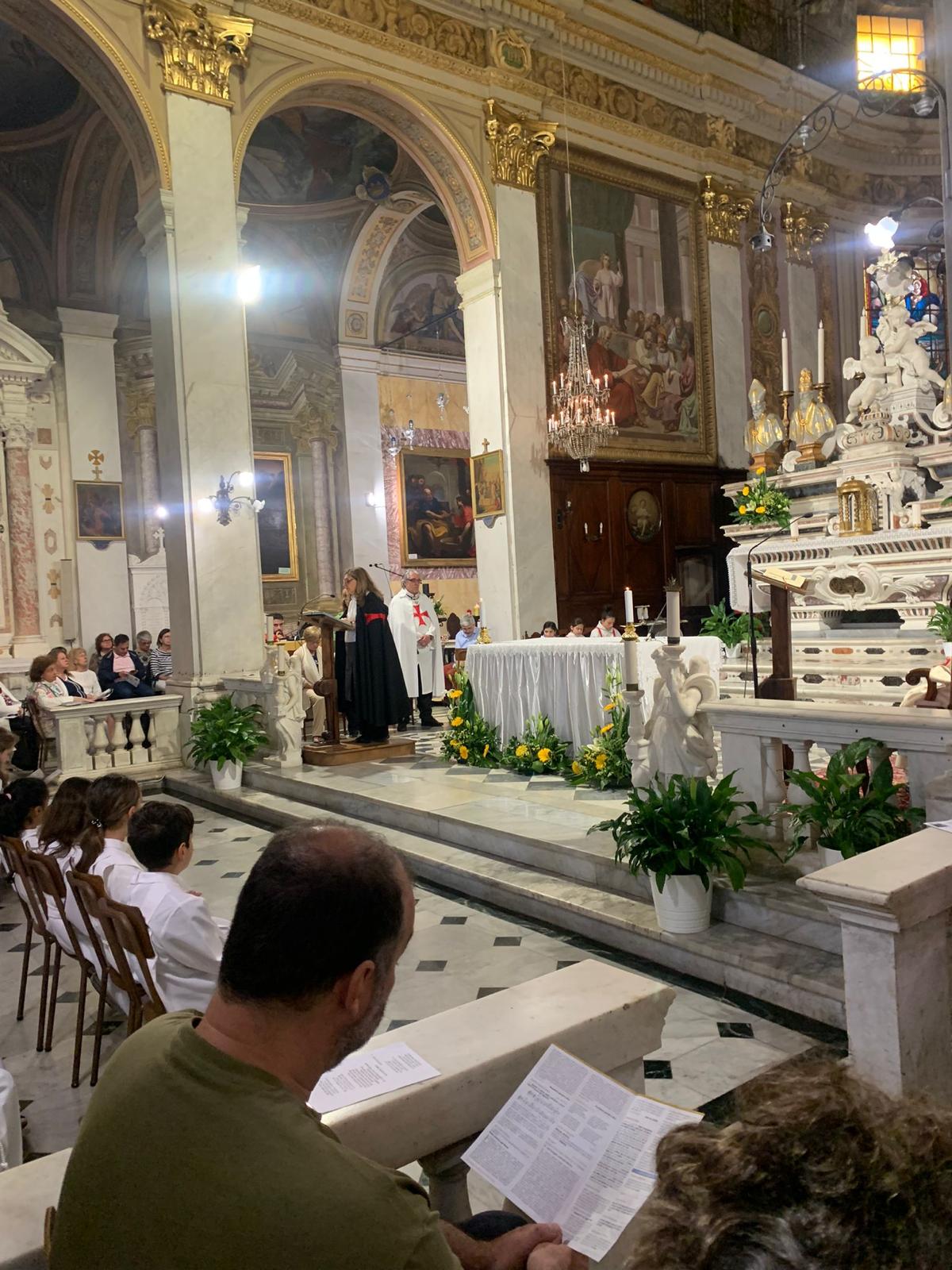 Santa Messa nella Festività del Corpus Domini al Santuario di San Francesco da Paola a Genova (Giugno 2024)