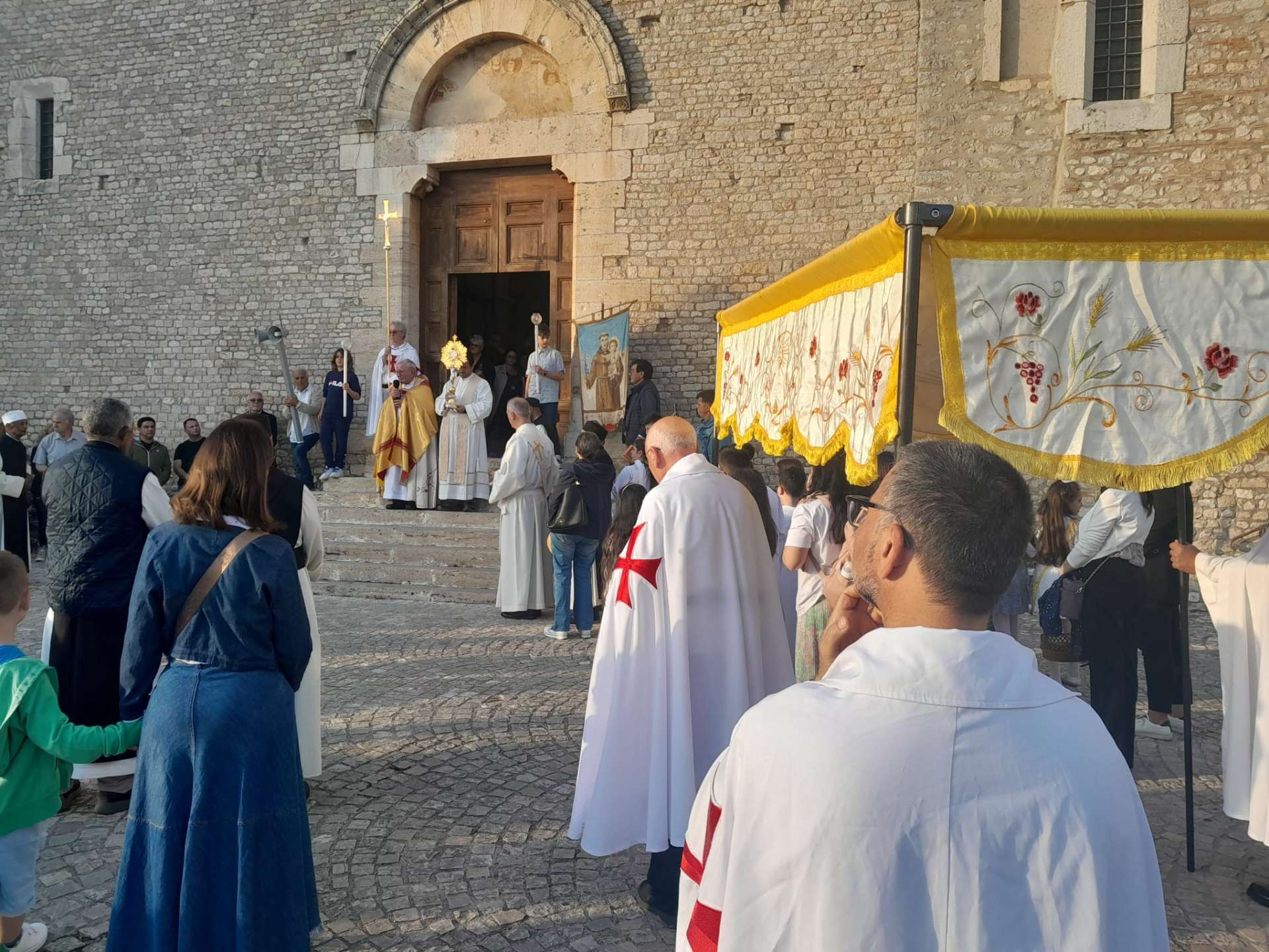 Corpus Domini presso l’abbazia cistercense di Valvisciolo (LT) 02.06.2024