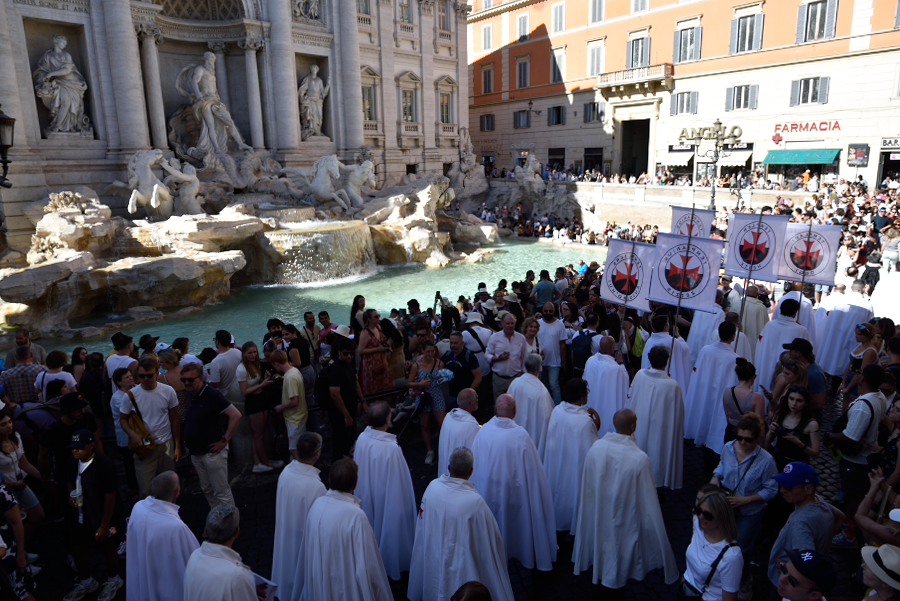 Convento Generale e Ritiro Spirituale a Roma, camminata silenziosa per la Fede per le vie della città alla presenza del Cardinale Patrono S. Em. Mons. Francesco Card. Monterisi (21-23 Giugno 2024)