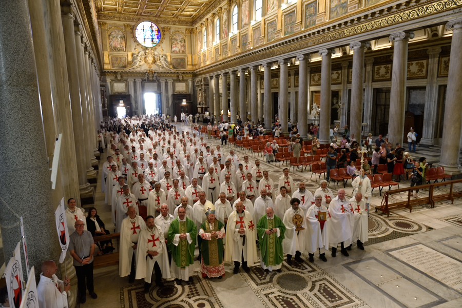 Convento Generale e Ritiro Spirituale a Roma, camminata silenziosa per la Fede per le vie della città alla presenza del Cardinale Patrono S. Em. Mons. Francesco Card. Monterisi (21-23 Giugno 2024)