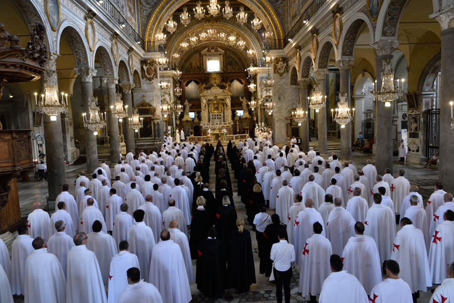 Convento Generale e Ritiro Spirituale a Roma, camminata silenziosa per la Fede per le vie della città alla presenza del Cardinale Patrono S. Em. Mons. Francesco Card. Monterisi (21-23 Giugno 2024)