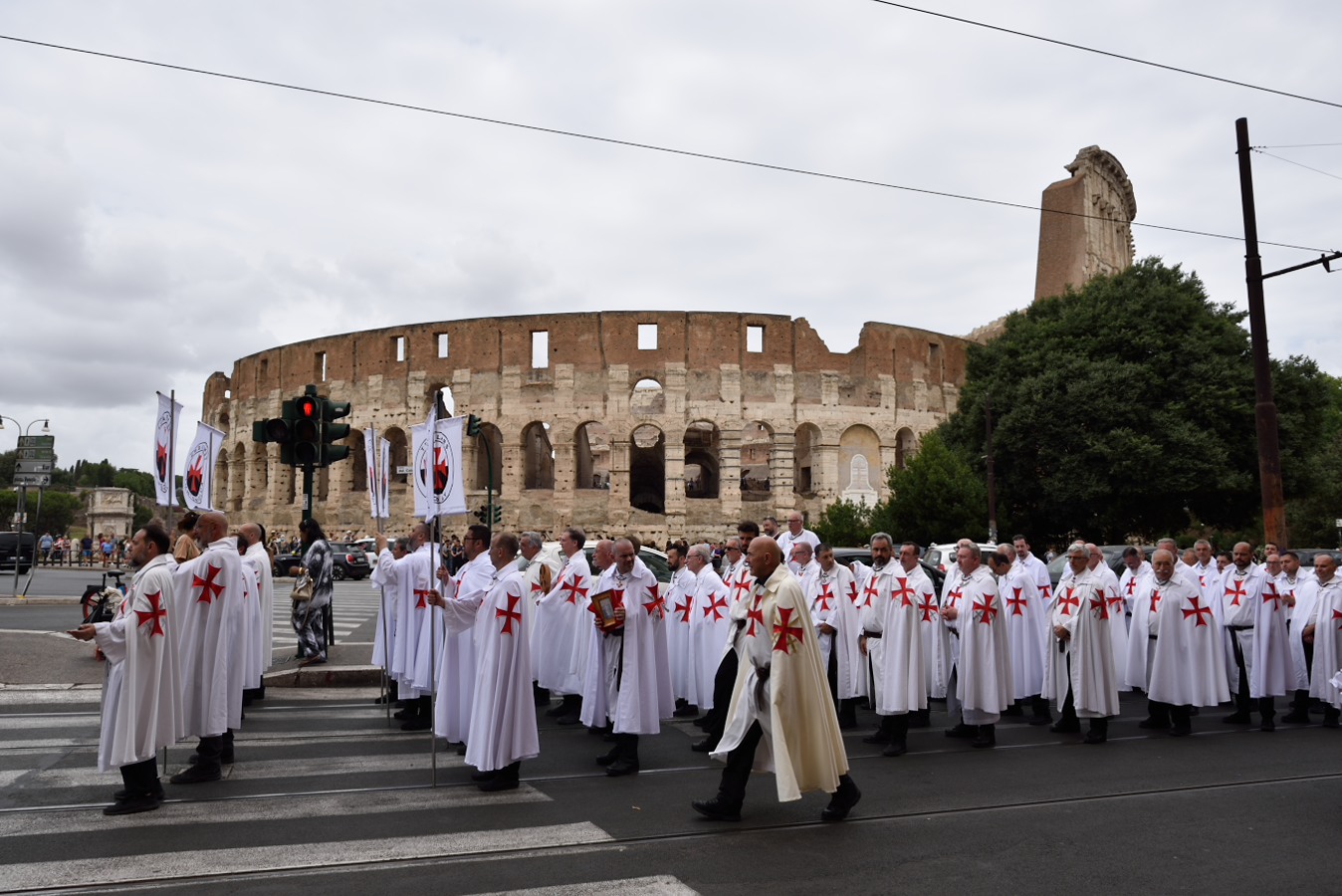 Convento Generale e Ritiro Spirituale a Roma, camminata silenziosa per la Fede per le vie della città alla presenza del Cardinale Patrono S. Em. Mons. Francesco Card. Monterisi (21-23 Giugno 2024)
