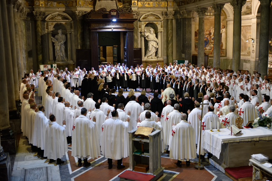Convento Generale e Ritiro Spirituale a Roma, camminata silenziosa per la Fede per le vie della città alla presenza del Cardinale Patrono S. Em. Mons. Francesco Card. Monterisi (21-23 Giugno 2024)