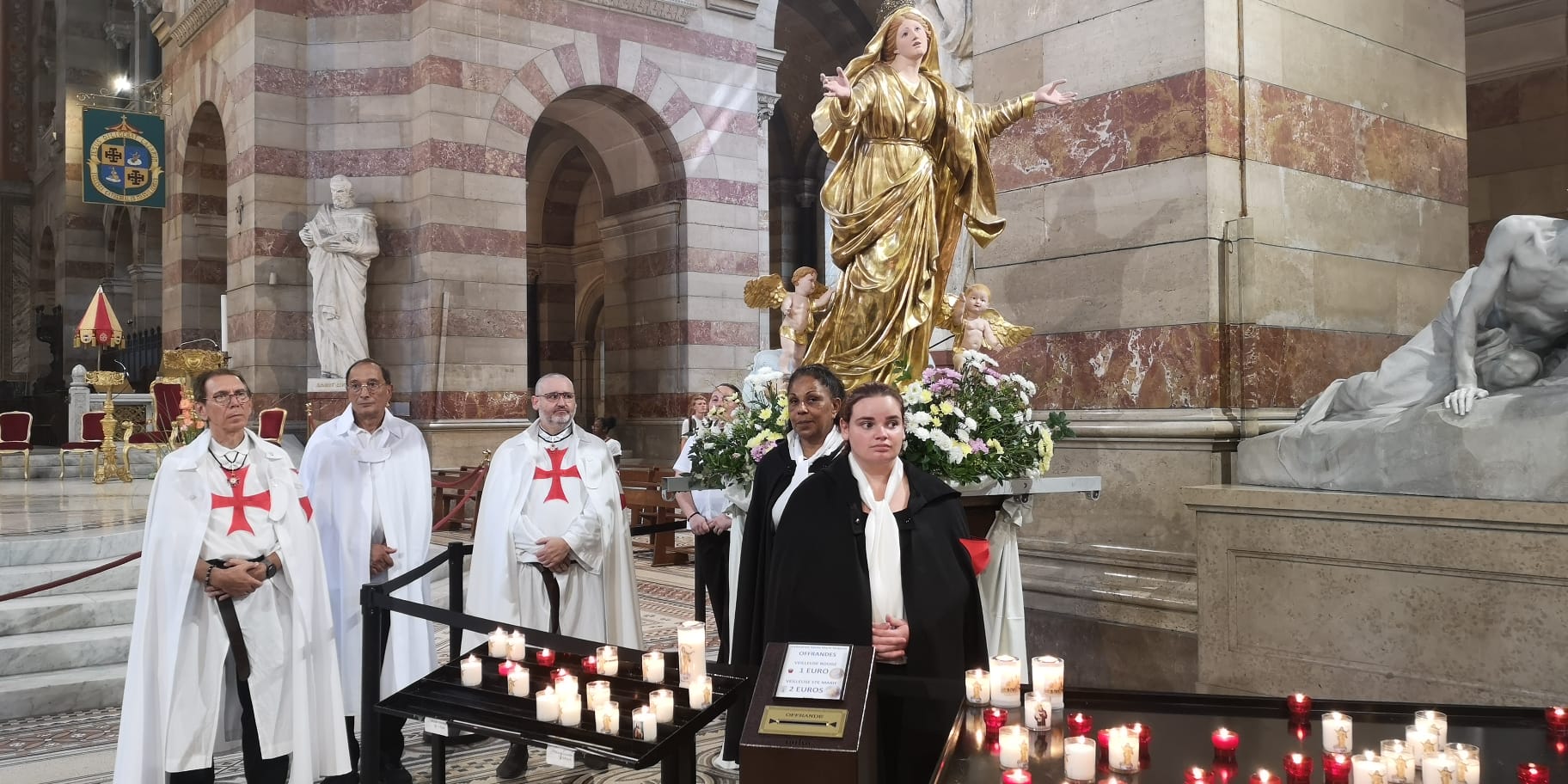 Célébrations de la fête de l’Assomption de Marie à Marseille 2024