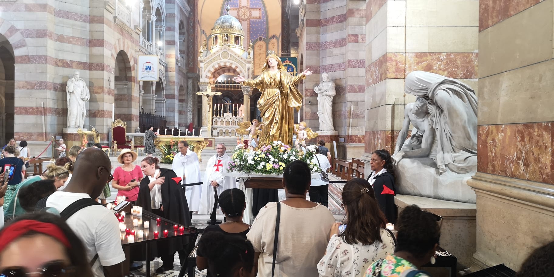 Célébrations de la fête de l’Assomption de Marie à Marseille 2024
