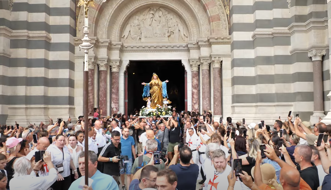 Célébrations de la fête de l’Assomption de Marie à Marseille 2024
