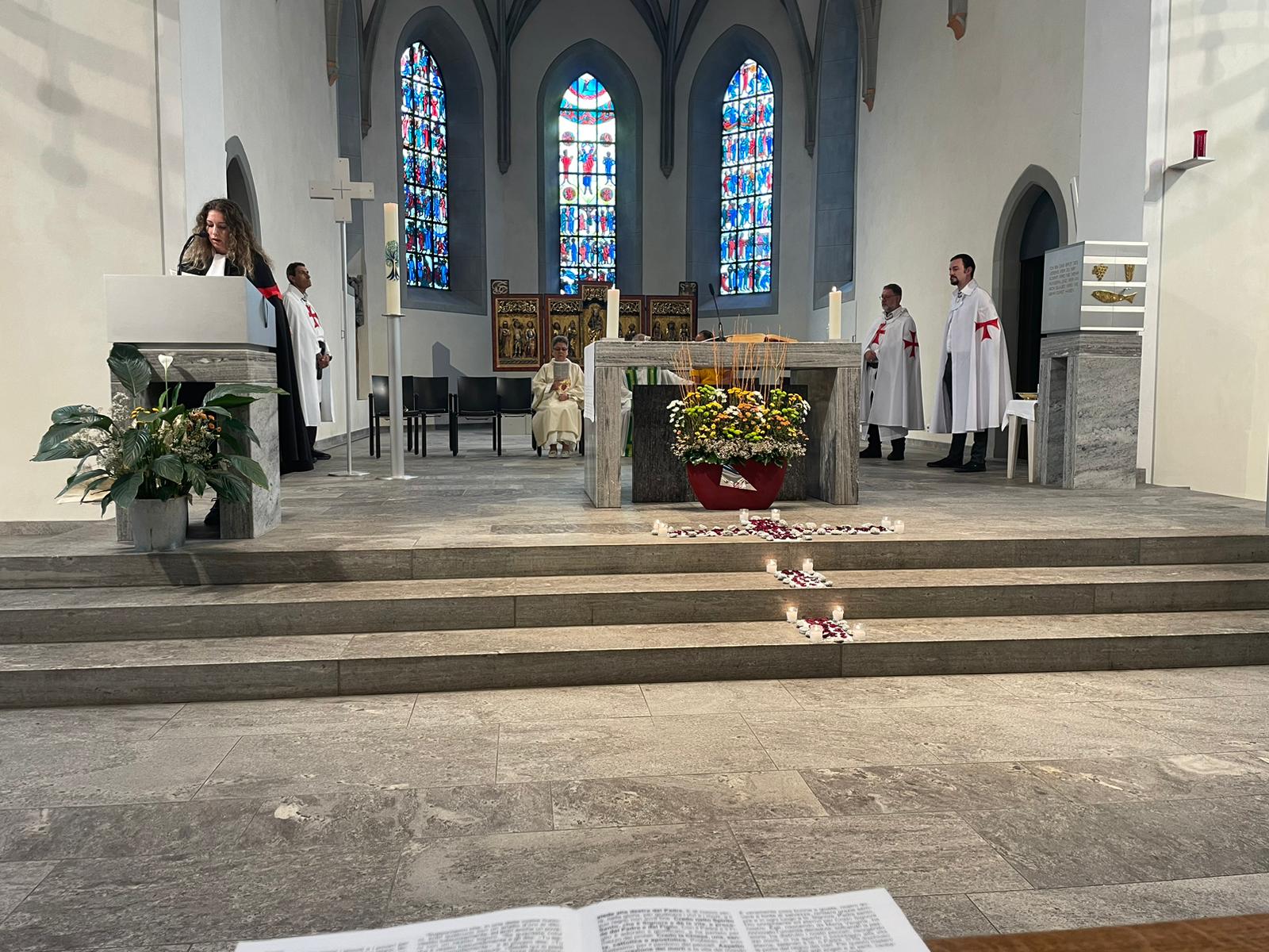 Santa Messa nella Chiesa di San Pietro a Wil del Canton di San Gallo (Svizzera)(Settembre 2024)
