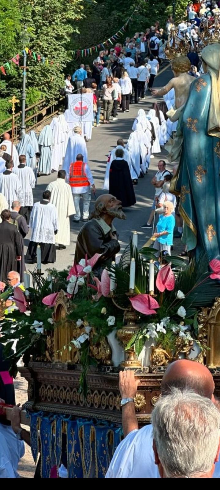 Festività del Santuario di Nostra Signora della Guarda a Genova con l’Arcivescovo Mons. Marco Tasca (Agosto 2024)