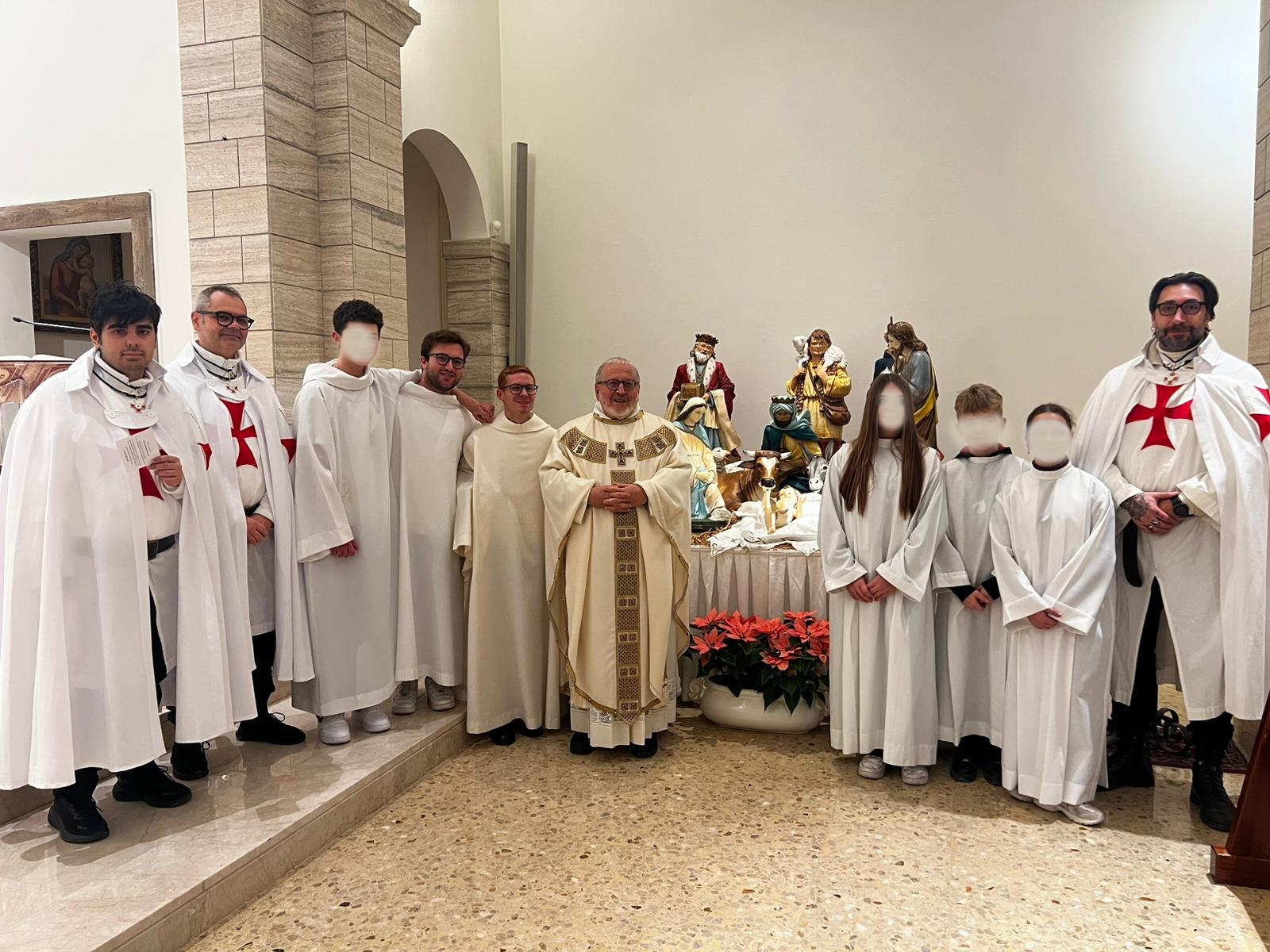 Templari nella Chiesa dell'Immacolata - Misano Adriatico (RN) 25.12.2024
