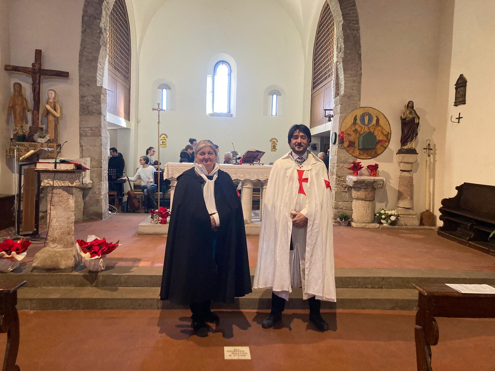 Templari nella Pieve di San Giovanni in Compito – Savignano sul Rubicone (FC)- 12.01.2025