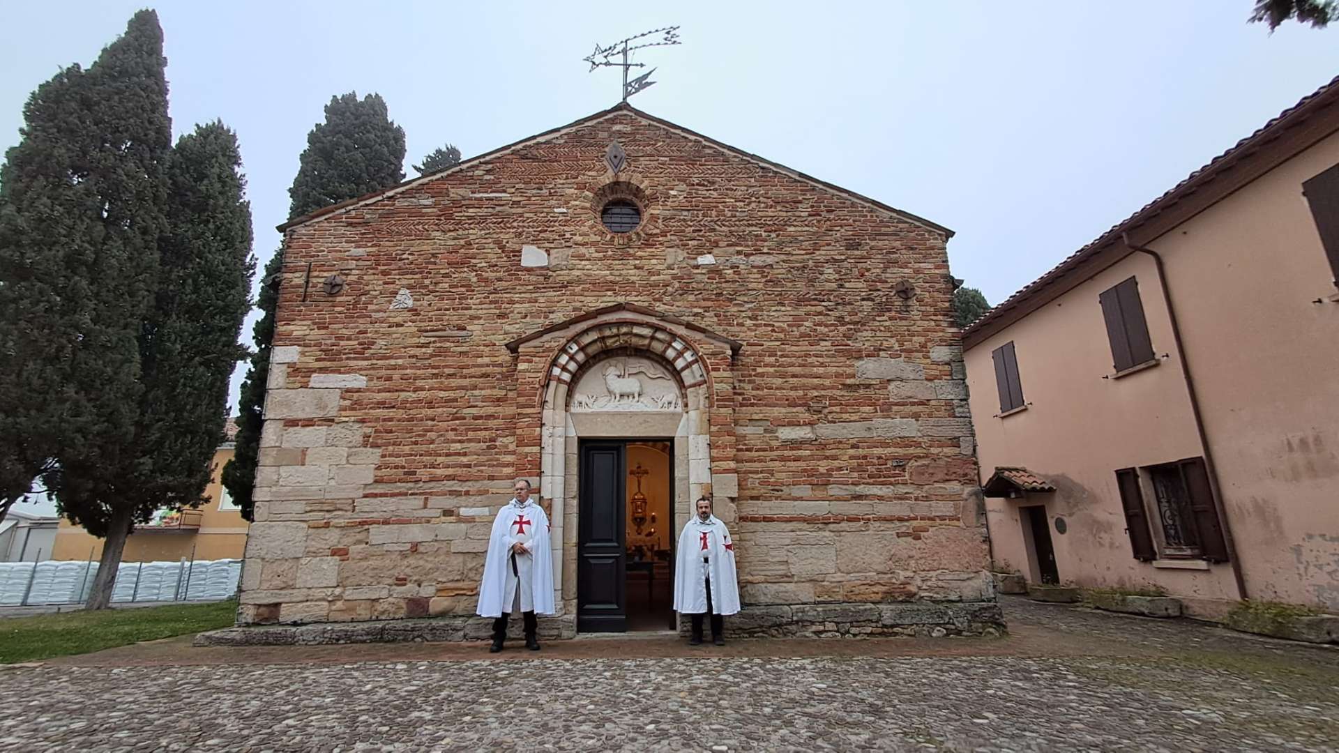 Templari nella Pieve Romanica della Trasfigurazione a San Salvatore fraz. di Rimini- 25.01.2025