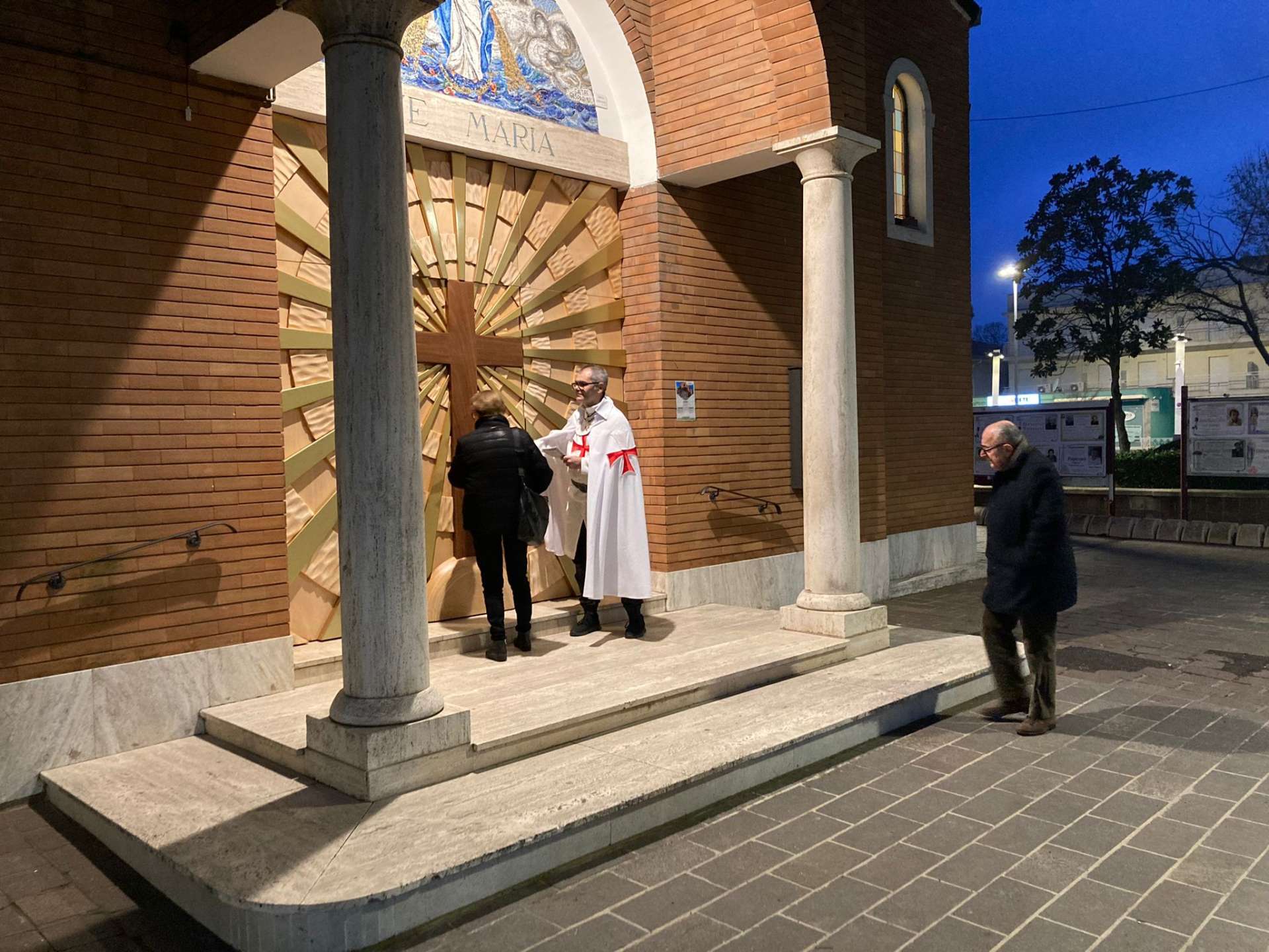 Templari nella Chiesa dell'Immacolata - Misano Adriatico (RN) 09.02.2025