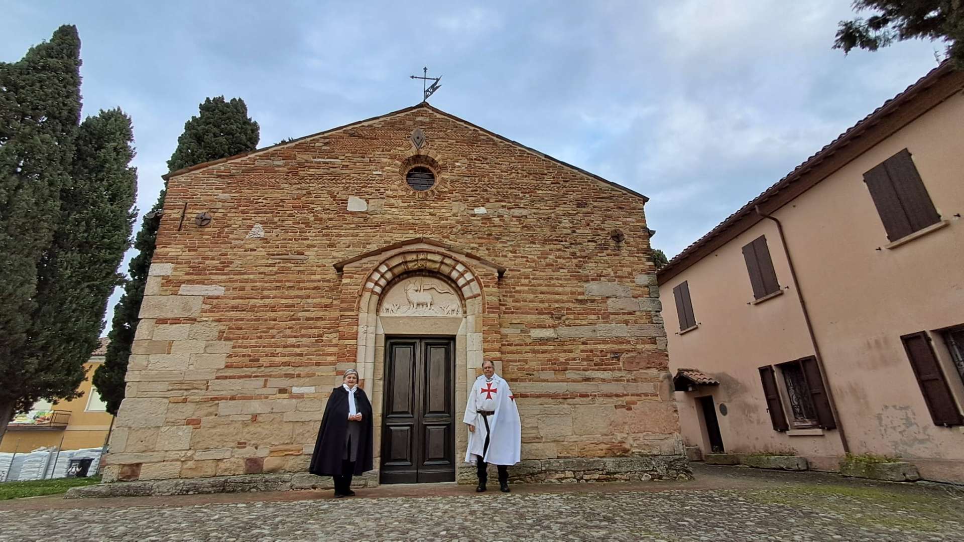 Templari nella Pieve Romanica della Trasfigurazione a San Salvatore fraz. di Rimini- 22.02.2025