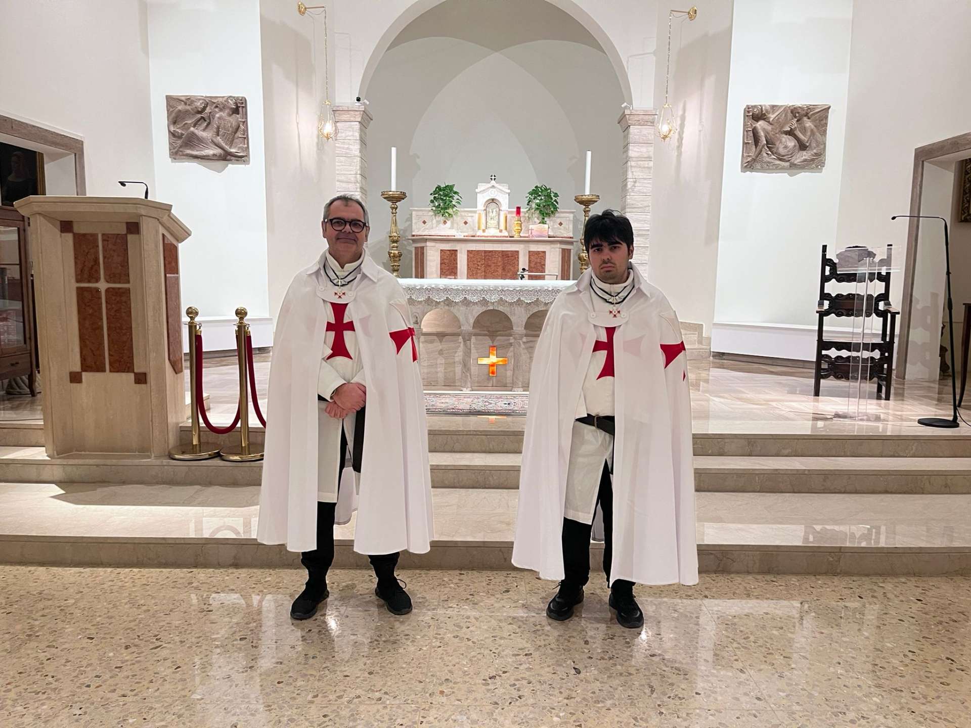 Templari nella Chiesa dell'Immacolata - Misano Adriatico (RN) 23.02.2025