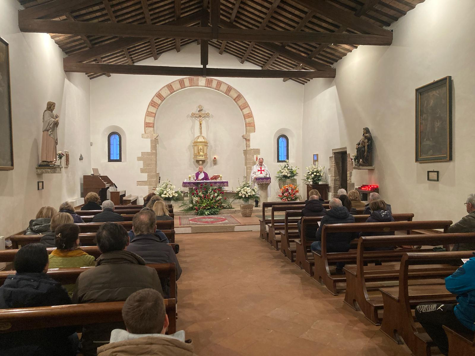 Templari nella Pieve Romanica della Trasfigurazione a San Salvatore fraz. di Rimini- 08.03.2025