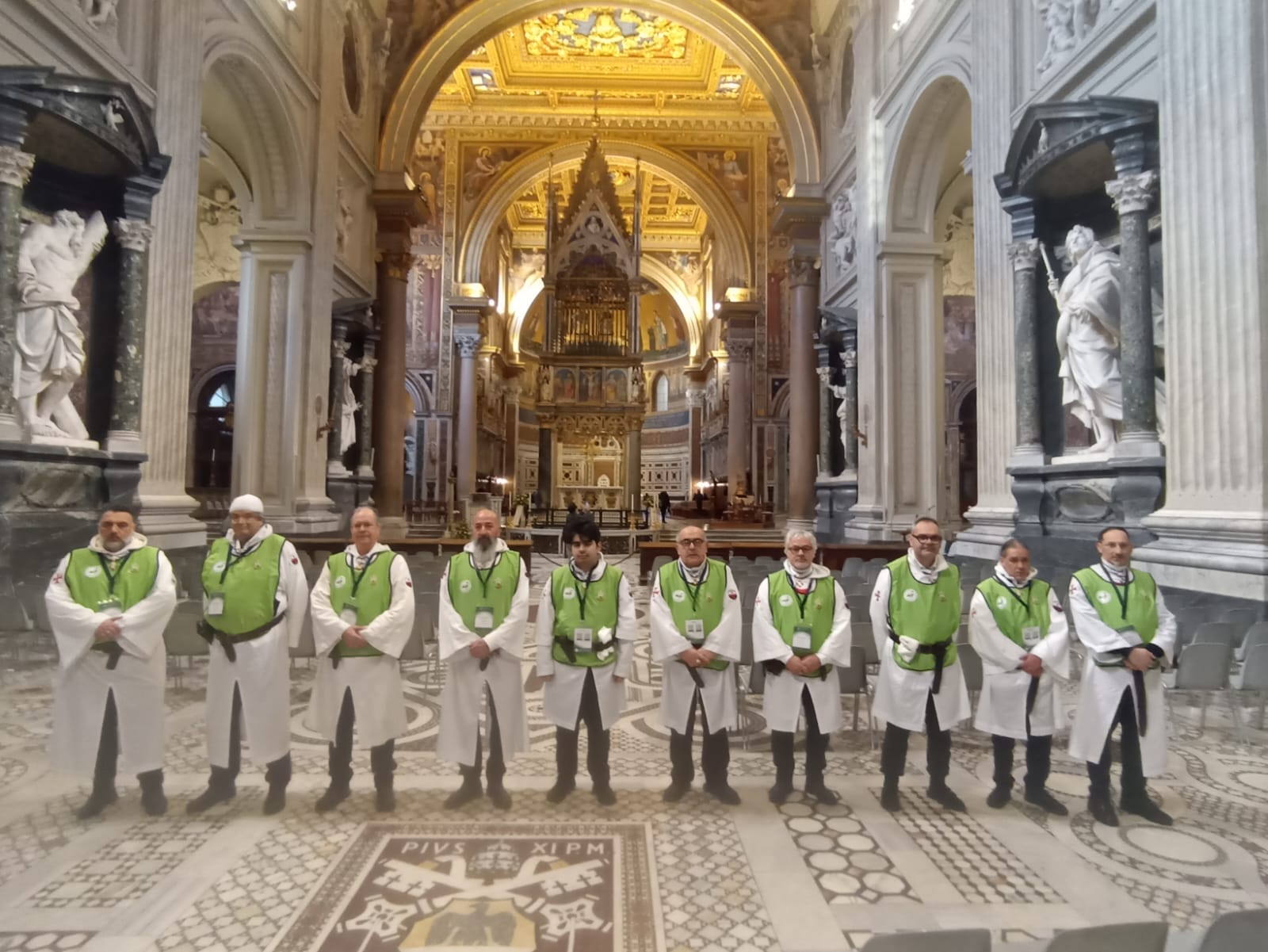 Templari nella Basilica di San Giovanni in Laterano