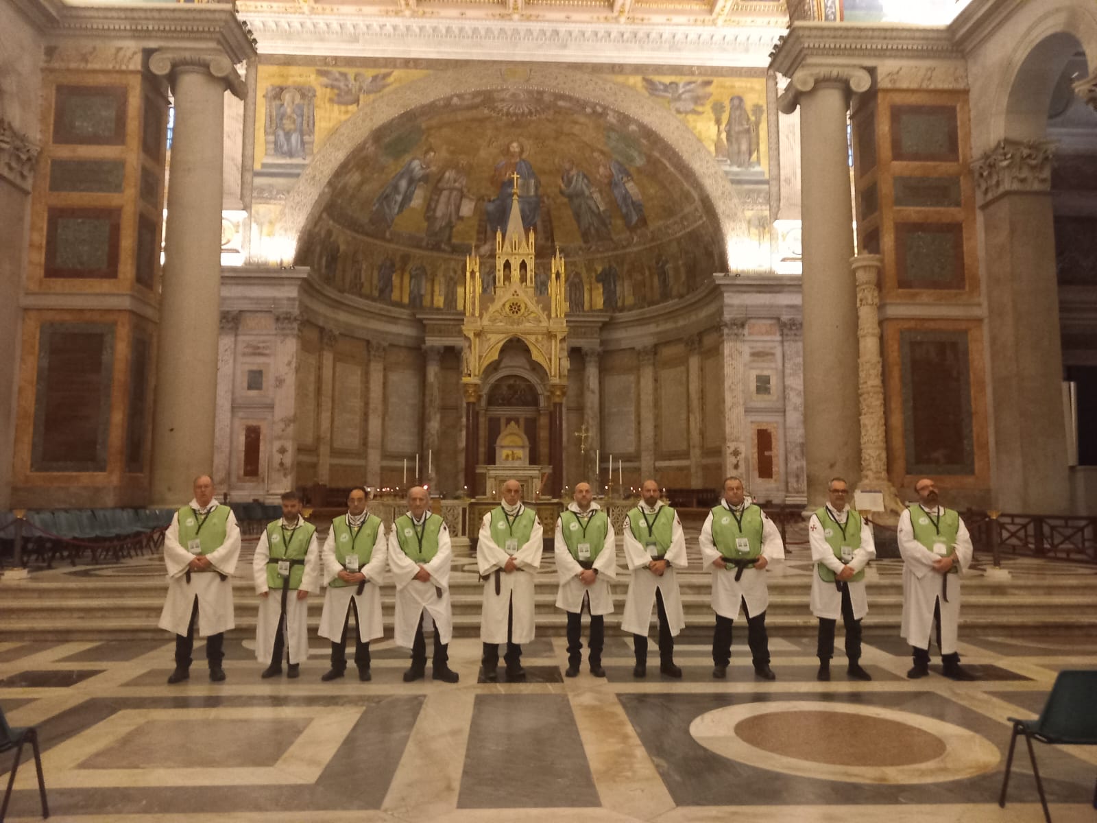 Templari nella Basilica di San Paolo fuori le mura