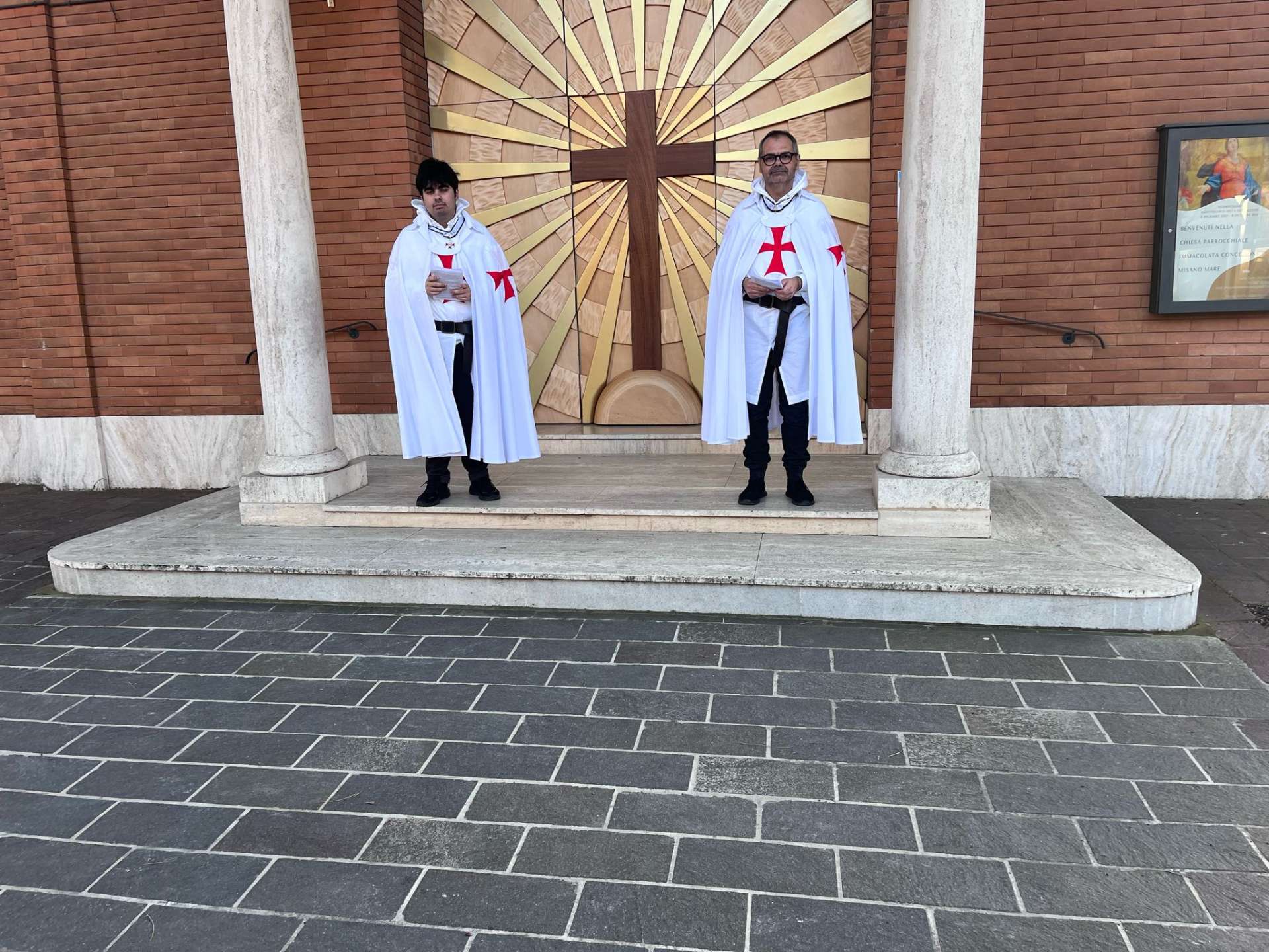Templari nella Chiesa dell'Immacolata - Misano Adriatico (RN) 16.03.2025