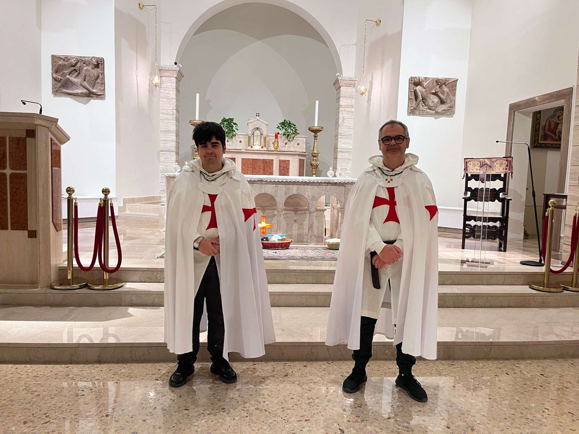 Templari nella Chiesa dell'Immacolata - Misano Adriatico (RN) 29.03.2025