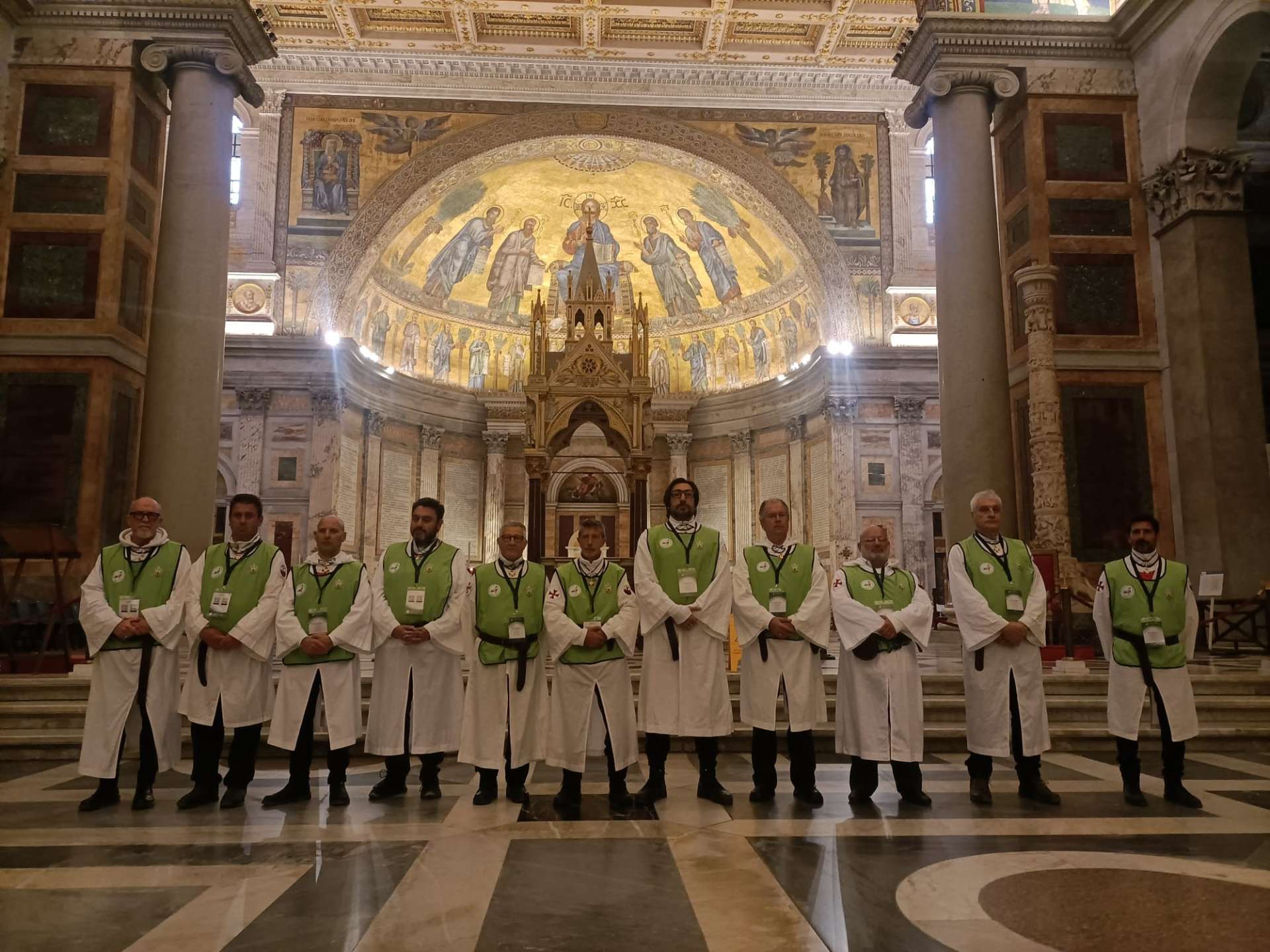 Templari nella Basilica di San Paolo fuori le mura