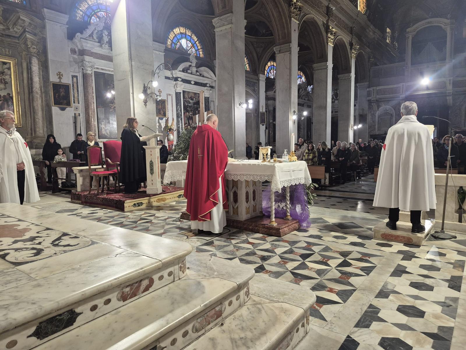 Santa Messa Domenicale nel giorno delle Palme al Santuario di San Francesco da Paola a Genova (Aprile 2025)