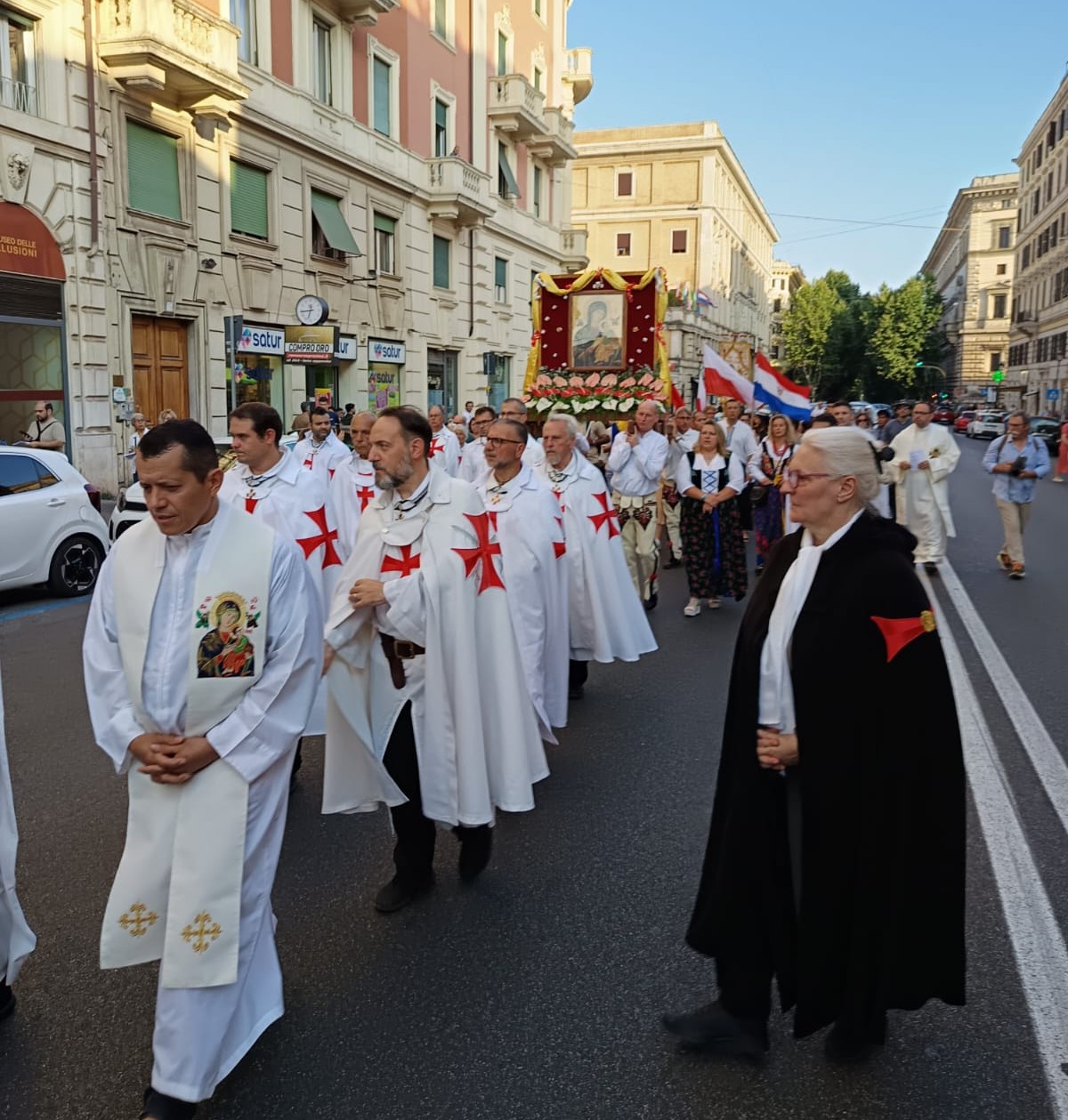 Santa Messa Solenne e processione in onore della Madonna del Perpetuo Soccorso presso il Santuario Internazionale della Madonna del Perpetuo Soccorso a Roma 27.06.2025