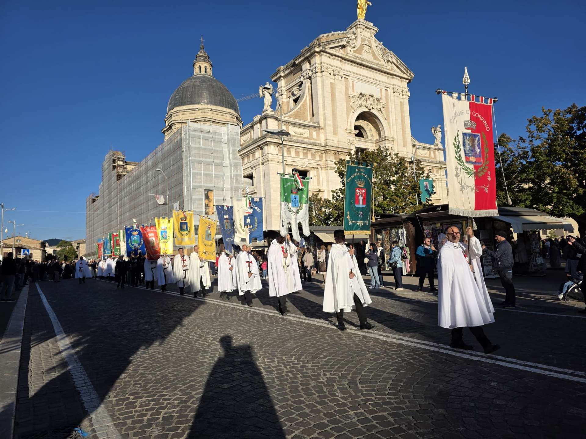 Templars at the Feast of October 3rd and 4th of St. Francis of Assisi – Patron Saint of Italy in Assisi (2025) in the presence of Prime Minister Giorgia Meloni